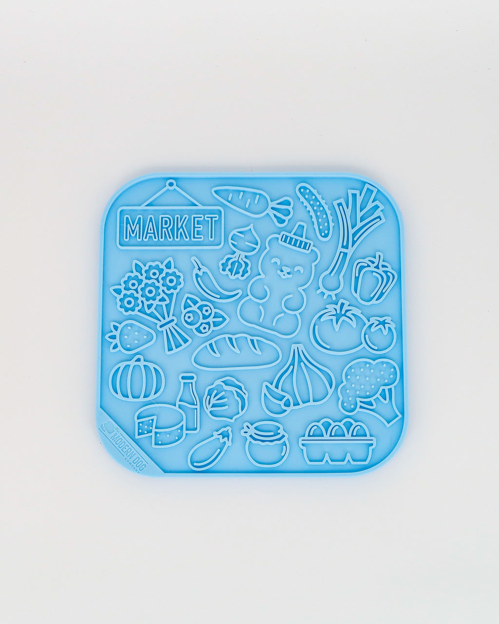 Farmer's Market Lick Mat – Enrichment & Anxiety Relief