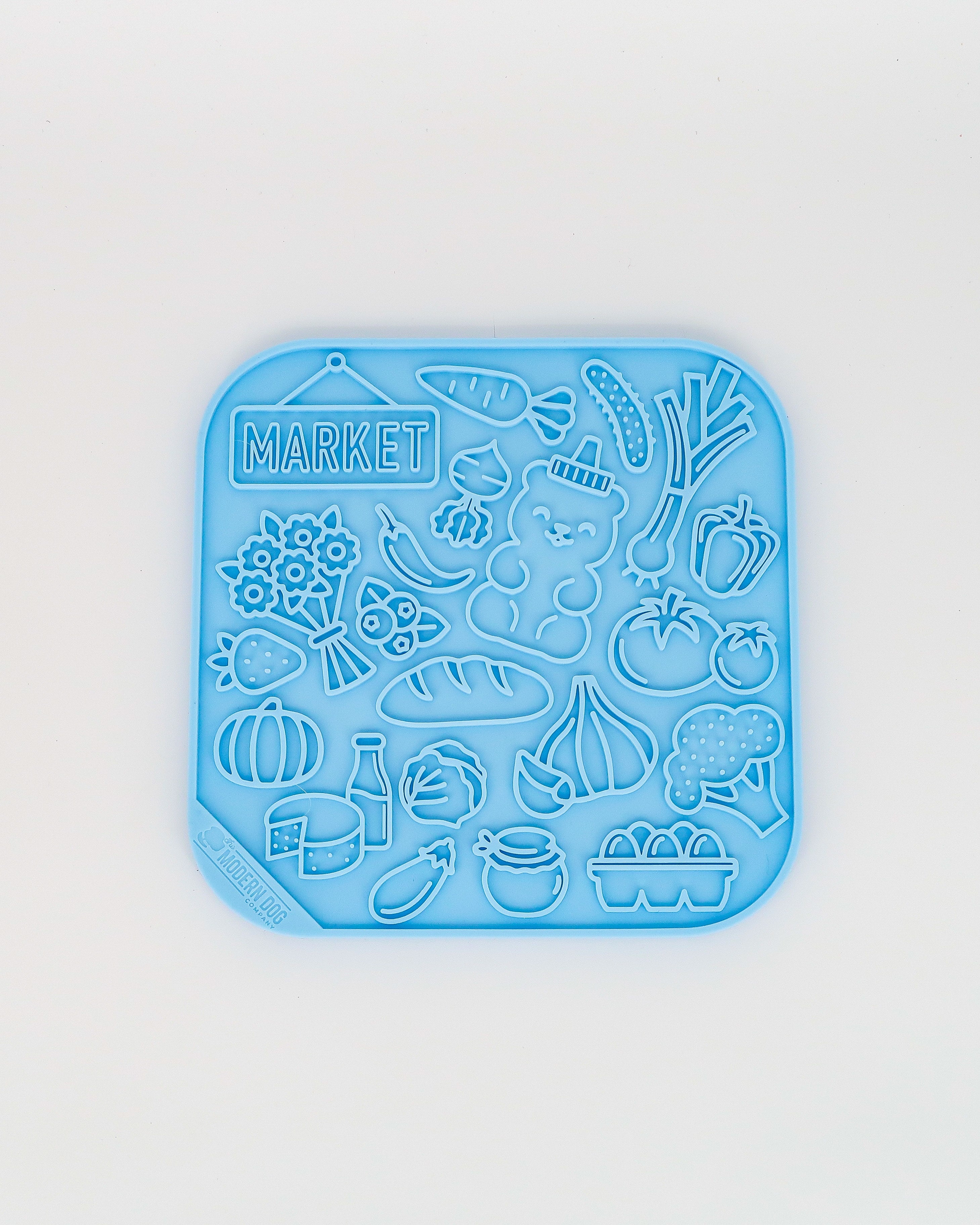 Farmer's Market Lick Mat – Enrichment & Anxiety Relief