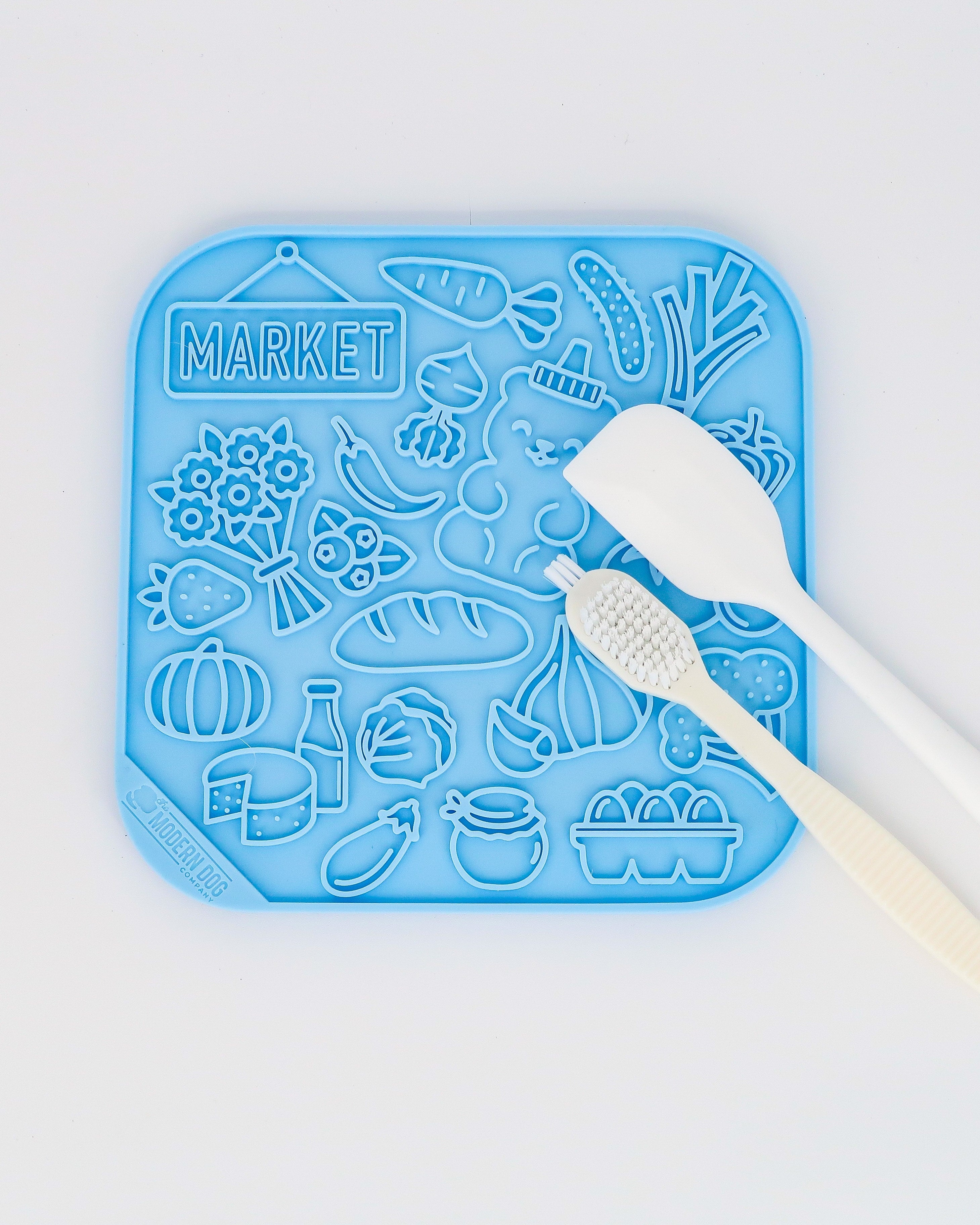 Farmer's Market Lick Mat – Enrichment & Anxiety Relief