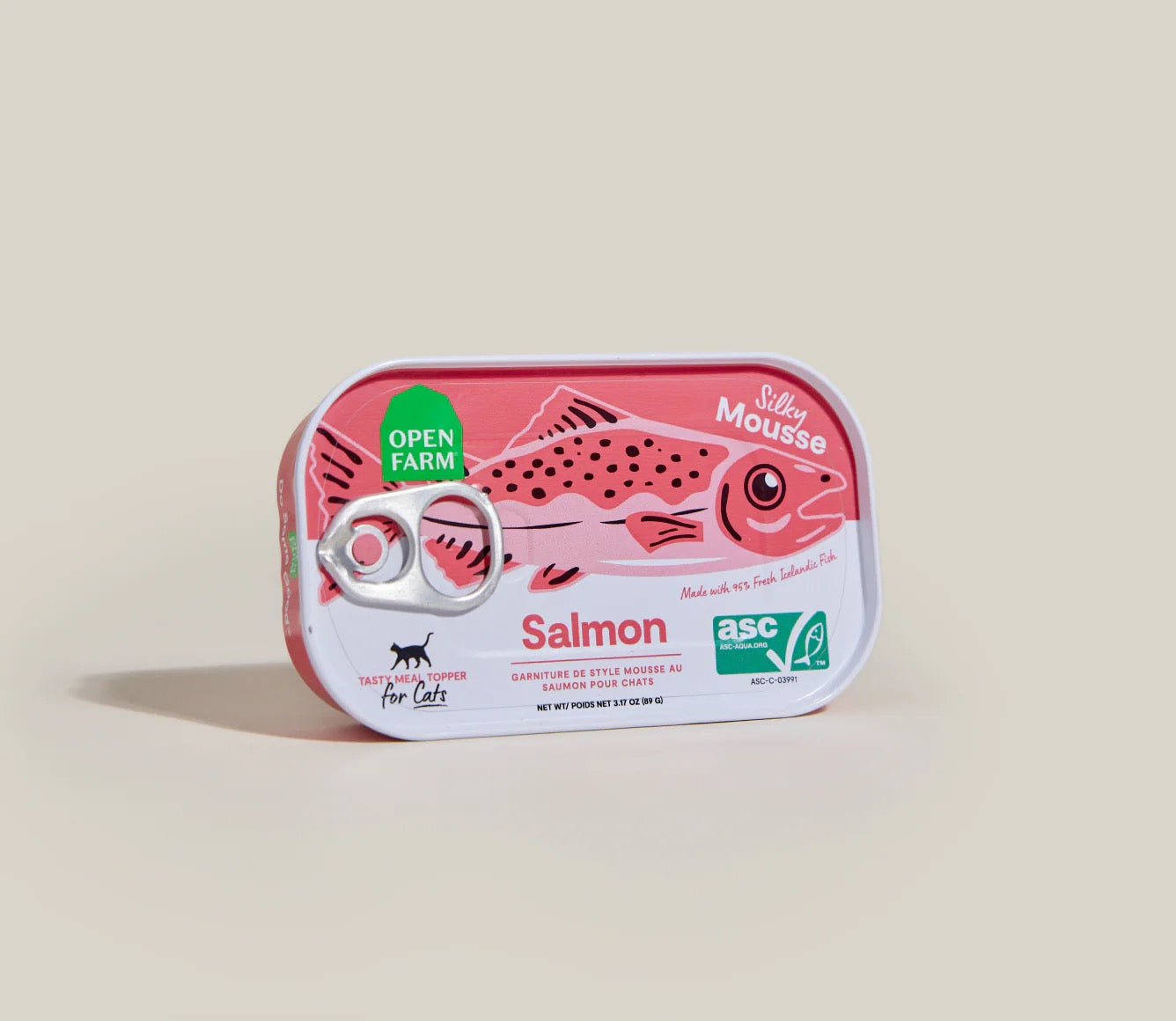 Open Farm Grain Free Salmon Topper for Cats (3.17oz) - Majestic Pet Kingdom