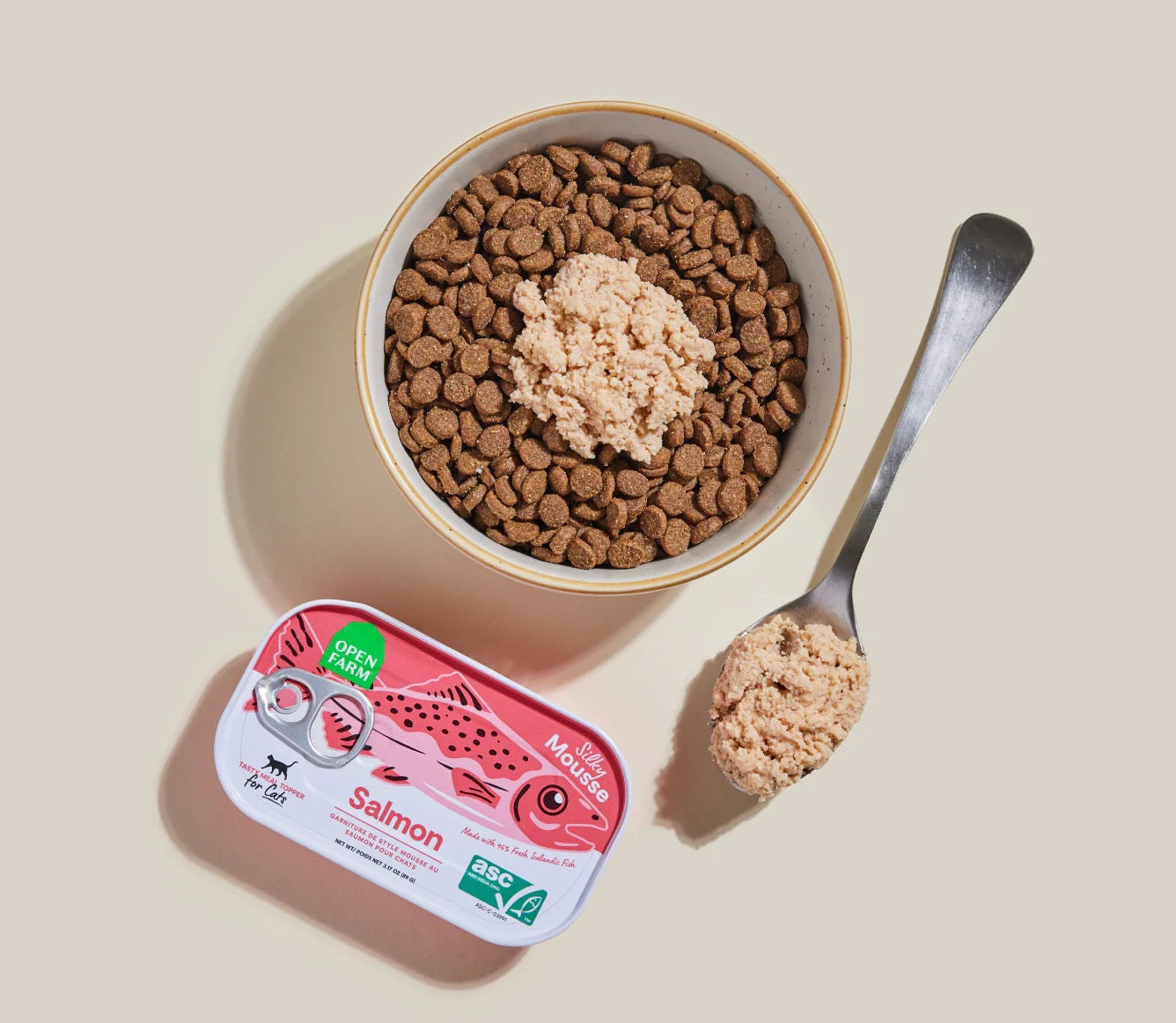 Open Farm Grain Free Salmon Topper for Cats (3.17oz) - Majestic Pet Kingdom