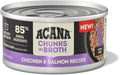 Acana Grain Free Chunks in Broth Kitten Chicken & Salmon Wet Cat Food (3oz) - Majestic Pet Kingdom
