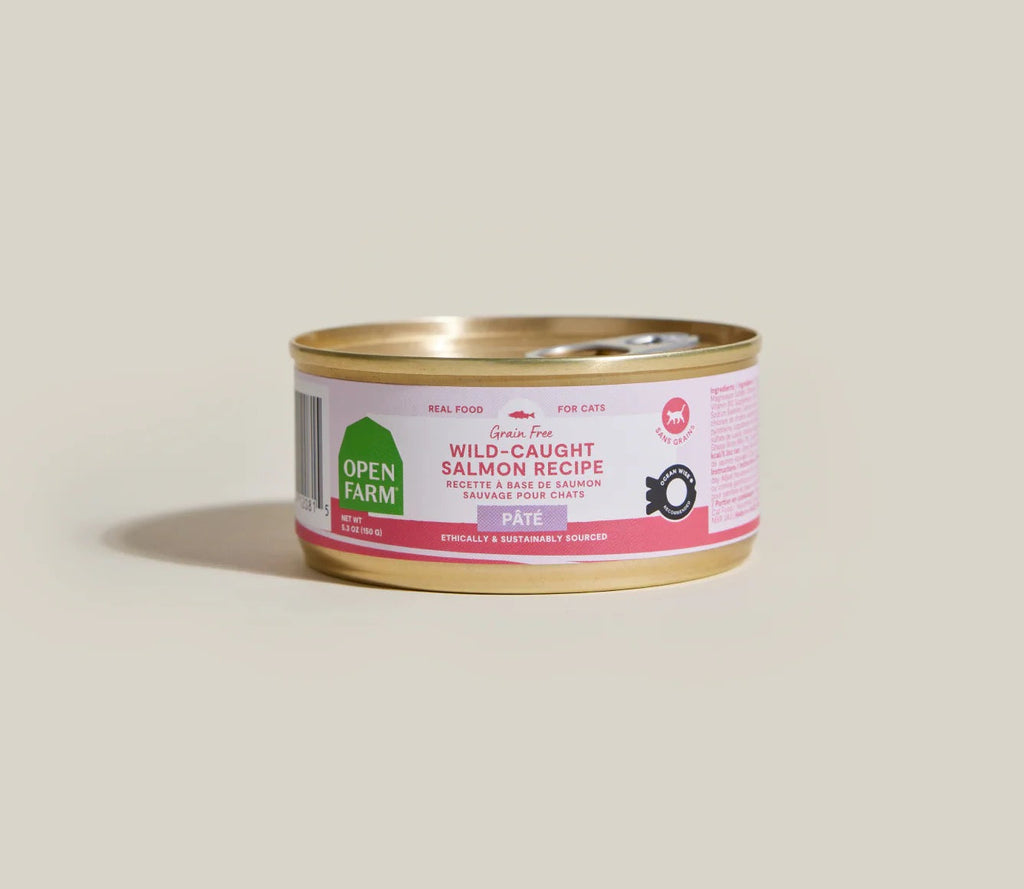 Open Farm Grain Free Wild-Caught Salmon Pate for Cats (2.8oz) - Majestic Pet Kingdom