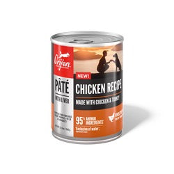 Orijen Chicken Pate with Liver Grain Free Wet Dog Food (12.8oz) - Majestic Pet Kingdom