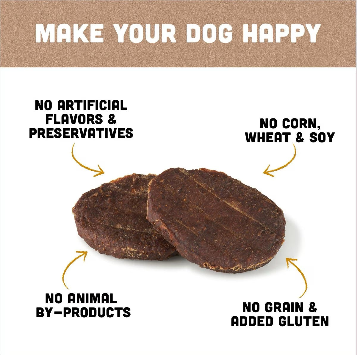Dog Treats Wagmore Grain-Free BBQ Chicken Sliders Chews 8oz