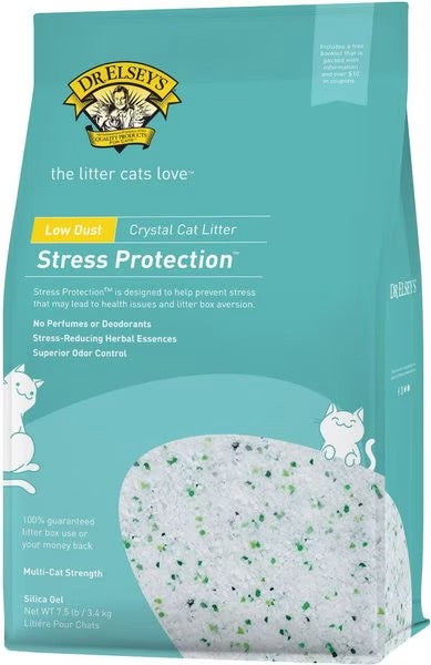 Cat Litter Dr Elseys Stress Protection Crystal Clumping