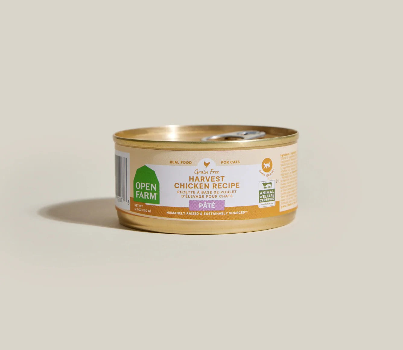 Open Farm Grain Free Harvest Chicken Pate For Cats (2.8oz) - Majestic Pet Kingdom