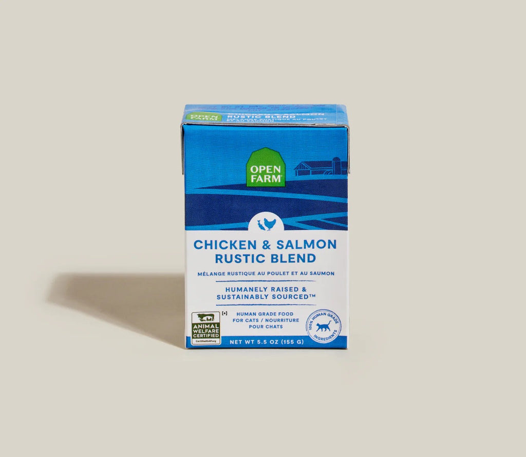Open Farm Grain Free Chicken & Salmon Rustic Blend Wet Cat Food (5.5oz) - Majestic Pet Kingdom