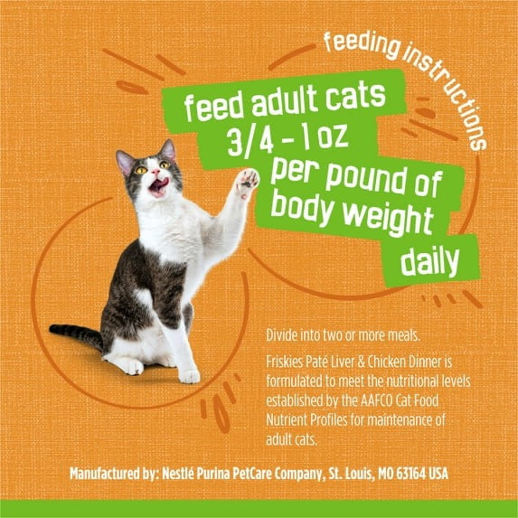 Friskies Liver & Chicken Pate Wet Cat Food (5.5oz) - Majestic Pet Kingdom