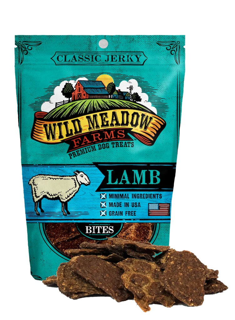 Dog Treats Wild Meadow Farms Classic Lamb Meat Chews 3.5oz B