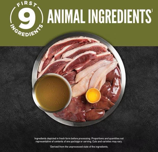 Orijen Grain Free Chunks & Shreds, Duck & Liver Wet Cat Food (3oz) - Majestic Pet Kingdom