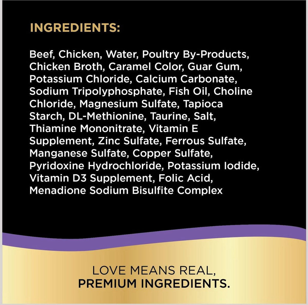 Sheba Perfect Portions Premium Pate Beef Entree Wet Cat Food (2.65oz) - Majestic Pet Kingdom