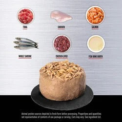 Orijen Tuna, Salmon & Beef Entree Wet Cat Food (3oz) - Majestic Pet Kingdom