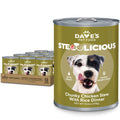 Dave's Stewlicious Chunky Chicken & Rice Wet Dog Food (13.2oz) - Majestic Pet Kingdom