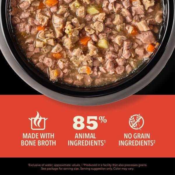 Acana Grain Free Chunks in Broth Beef & Tuna Wet Cat Food (3oz) - Majestic Pet Kingdom