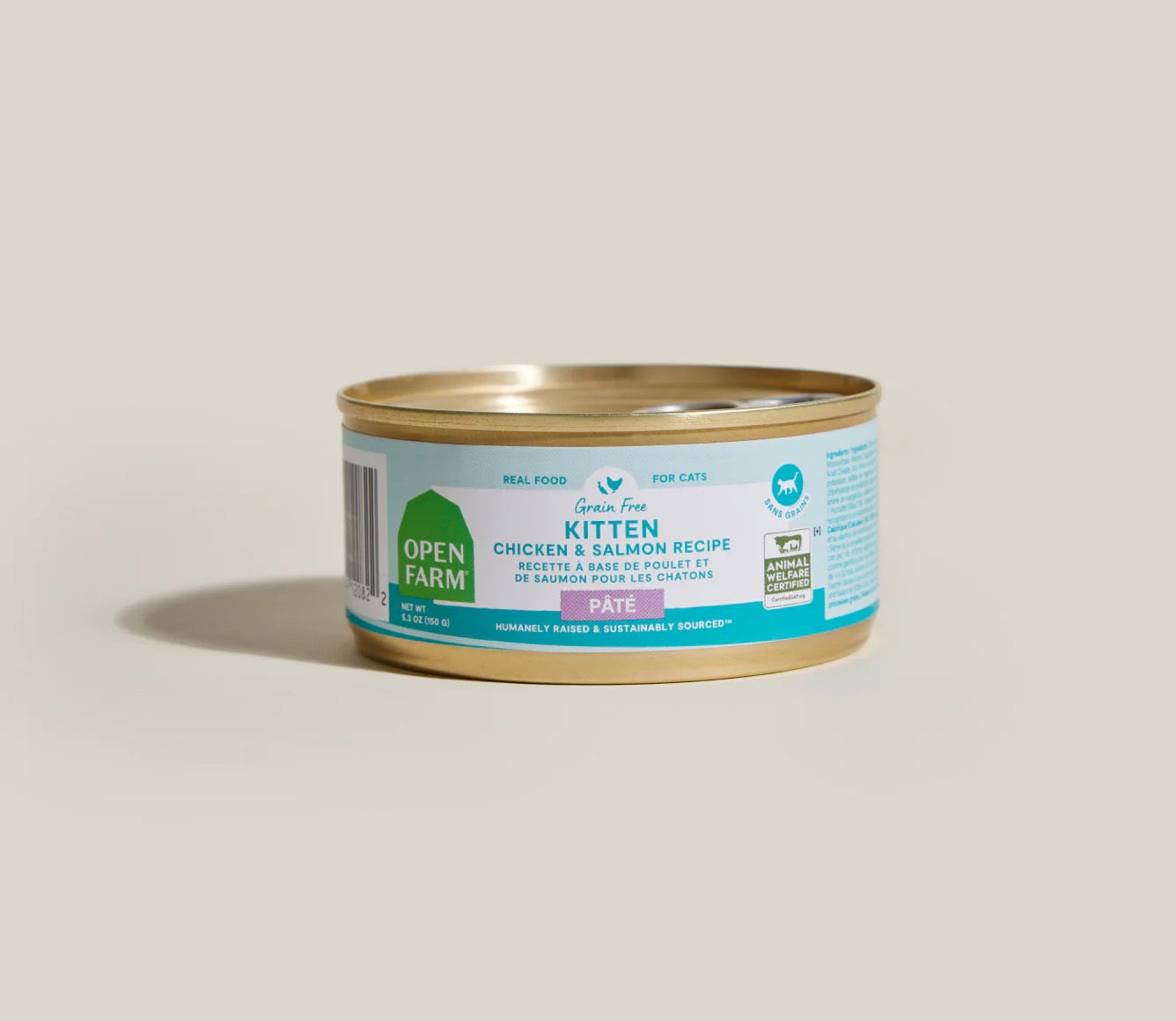 Open Farm Grain Free Kitten Chicken & Salmon Pate for Cats (2.8oz) - Majestic Pet Kingdom