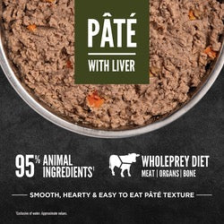 Orijen Tundra Pate with Liver Grain Free Wet Dog Food (12.8oz) - Majestic Pet Kingdom