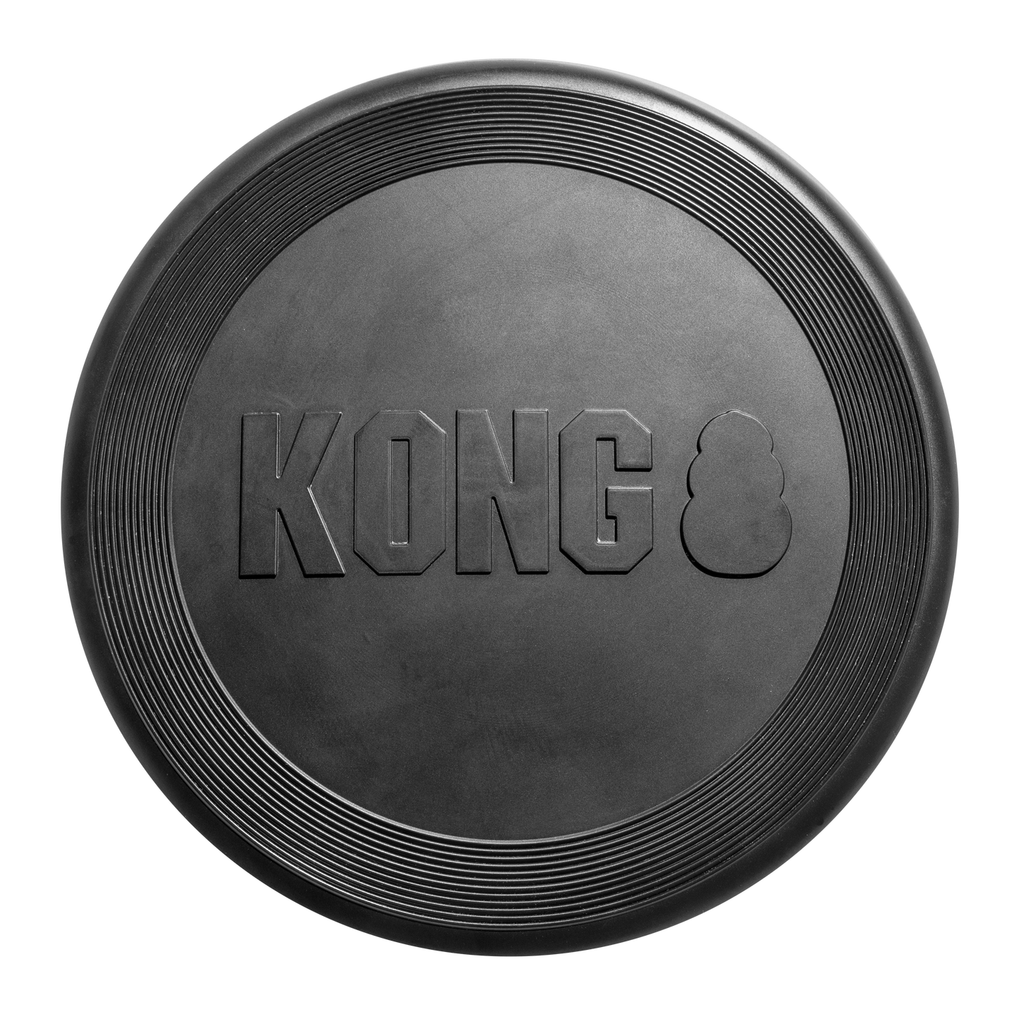 Dog Frisbee KONG Extreme Heavy Duty Black Rubber Flying Disc