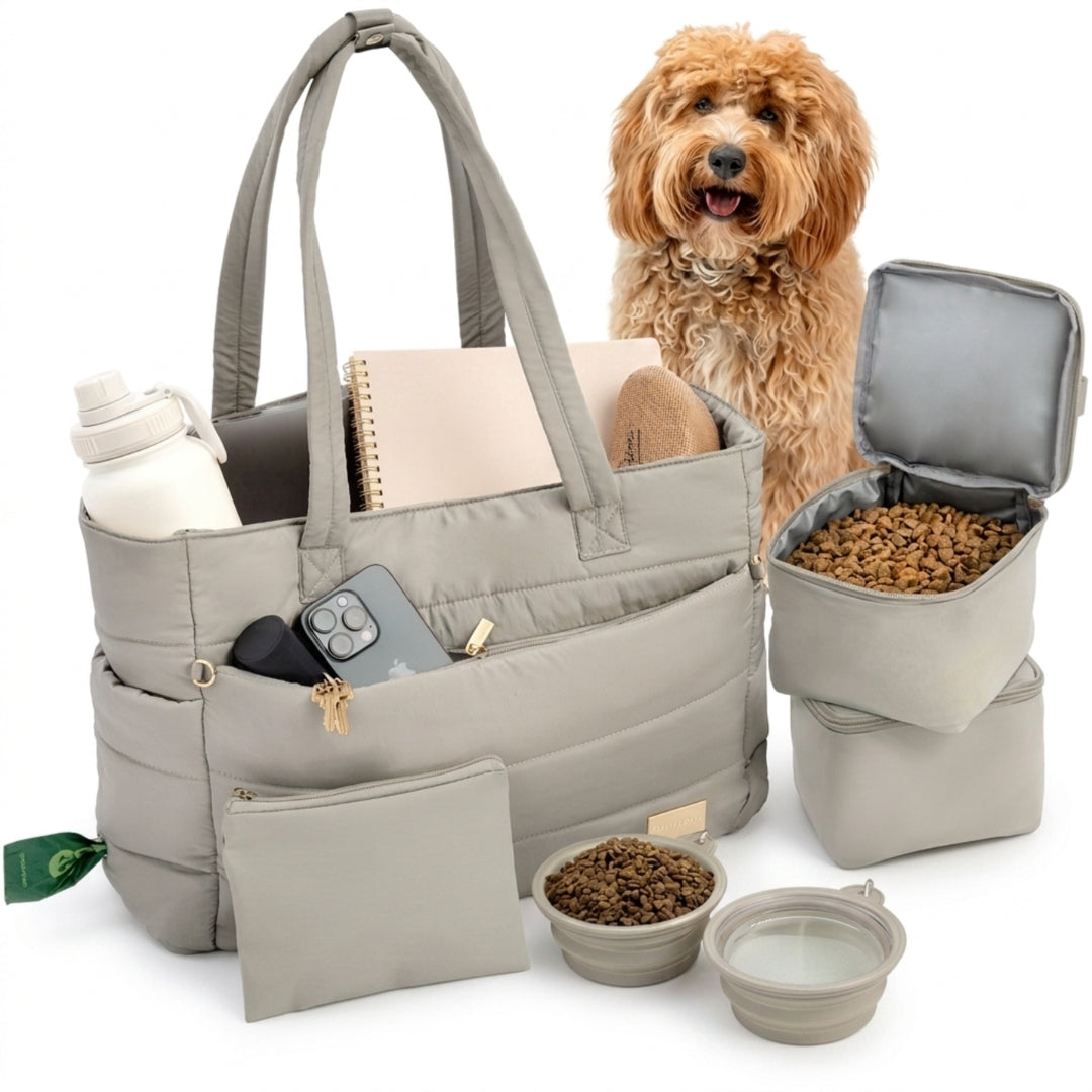 Puffer Dog Travel Bag for Dog Moms - Majestic Pet Kingdom