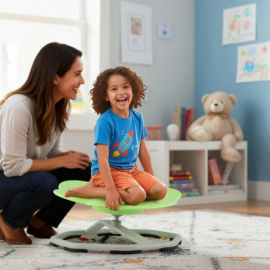 Kids Sensory Swivel Chair Cat Claw 360¬∞ Spinning Chair with Non-Slip Metal Base | Purrfect Pet Kingdom
