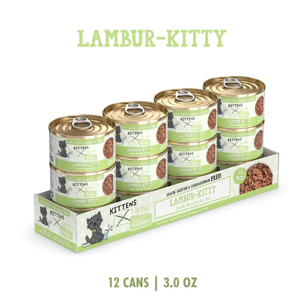 Cats in the Kitchen Kitten Lambur-kitty Lamb Recipe Au Jus (3oz) - Majestic Pet Kingdom