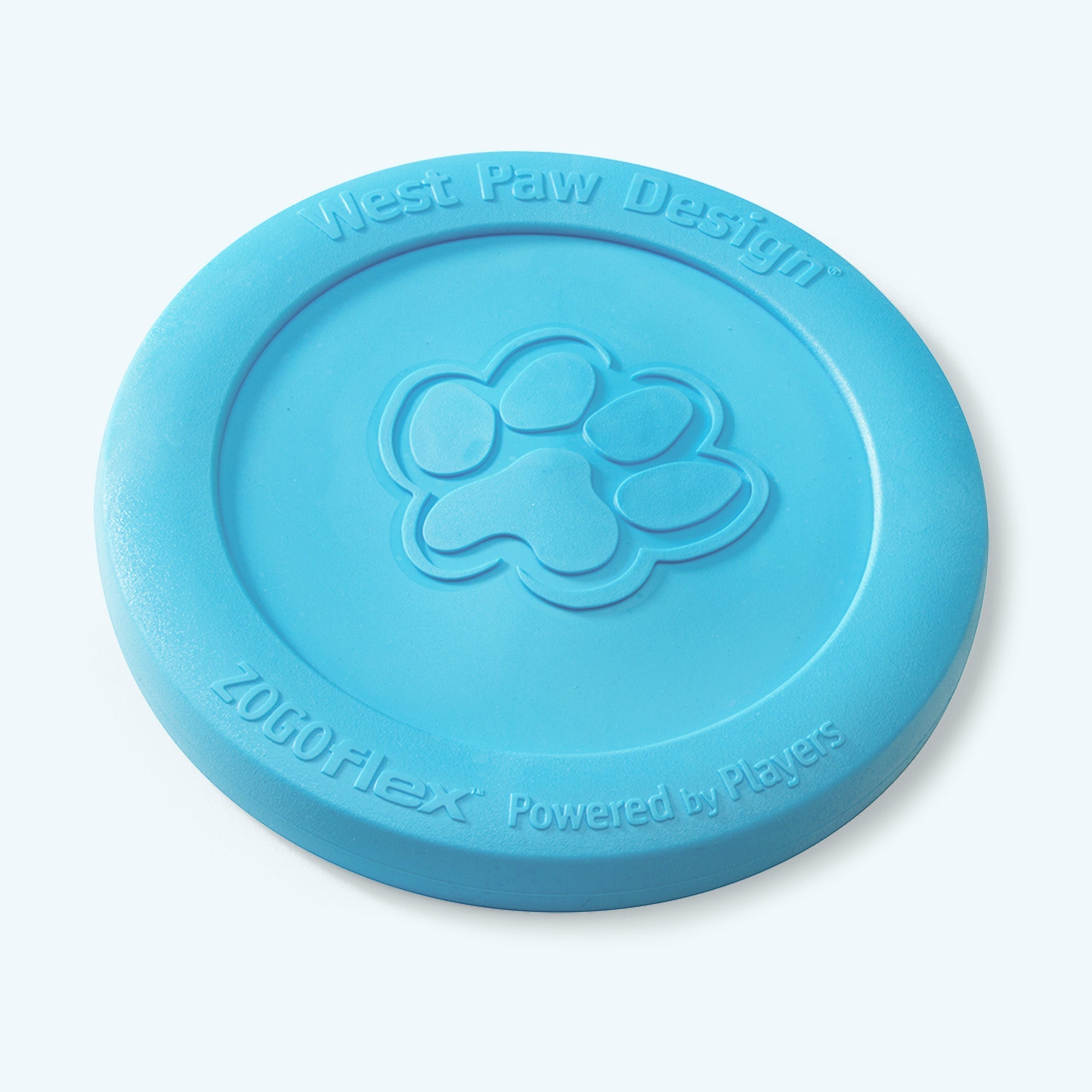 Zisc Soft Flying Disc Fetch Dog Toy for Gentle Chewers