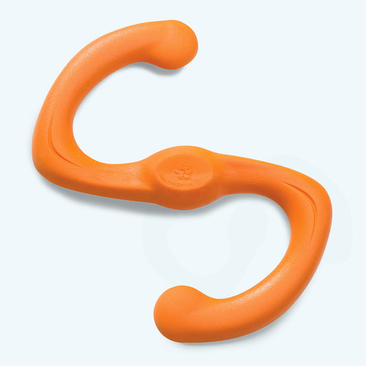 Bumi Stretchy S-Shape Tug Dog Toy for Gentle Chewers