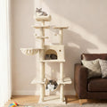Large Cat Tree for Indoor Cats 63" Tall Cat Tower - Majestic Pet Kingdom