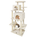 Large Cat Tree for Indoor Cats 70" Tall Cat Tower - Majestic Pet Kingdom