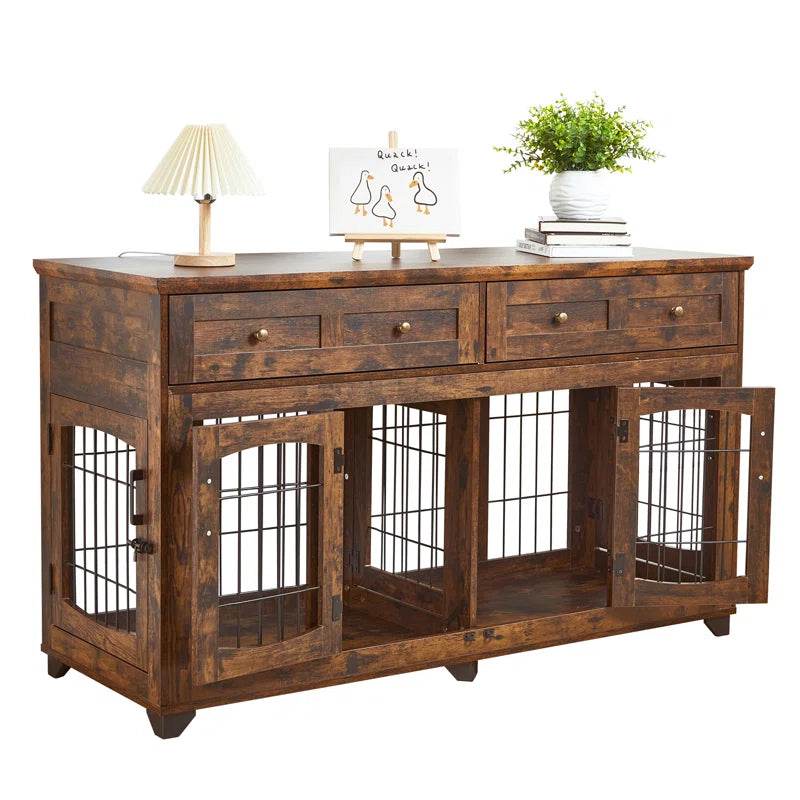Modern Console Dog Crate