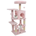 Multi-Level Cat Tower with 2-Door Condo and Padded Top Perch - Majestic Pet Kingdom