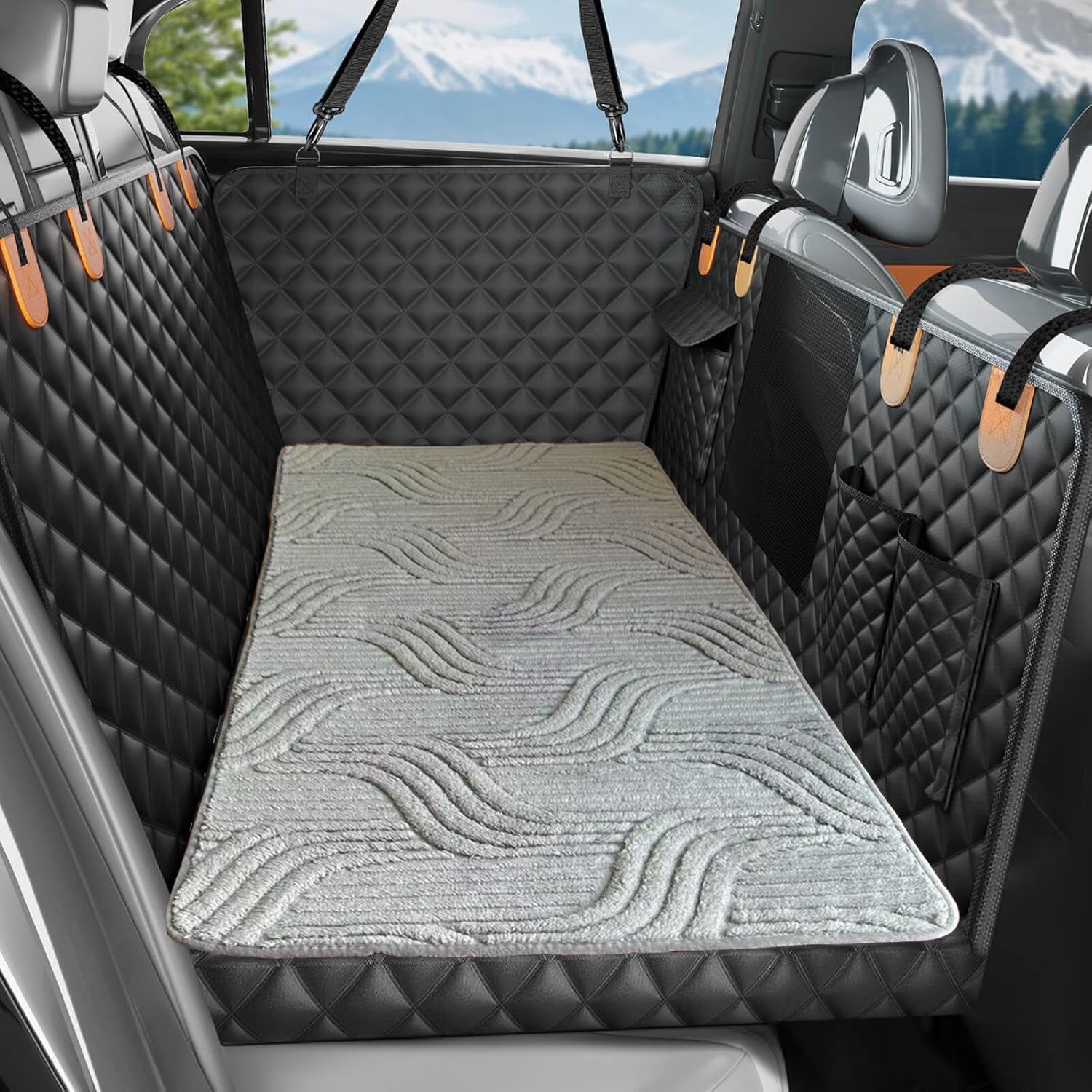 Premium Non-Slip Car Seat Cushion Mat for Dogs & Cats - Majestic Pet Kingdom