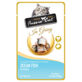 Fussie Cat Pouch - Ocean Fish in Gravy (2.47oz) - Majestic Pet Kingdom