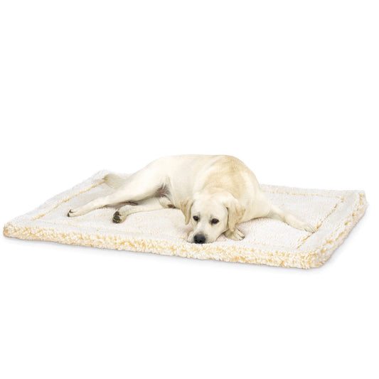 Dog Bed HuggleFleece Ultra Soft Calming Sleeping Mat for Pets - Detail Angle 2 | Majestic Pet Kingdom