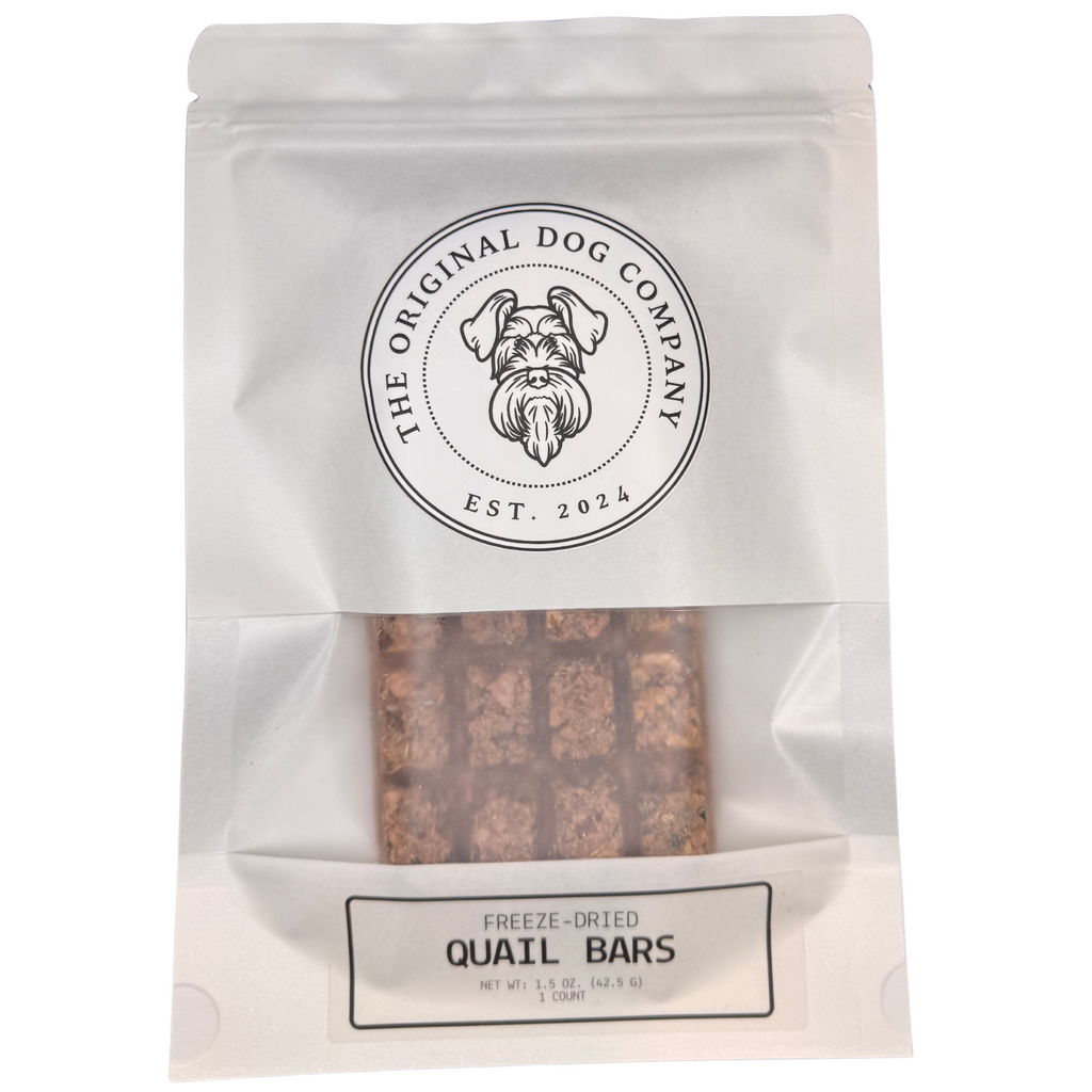 Majestic Pet Kingdom Freeze-Dried Quail Bar Dog Treats, 4 oz