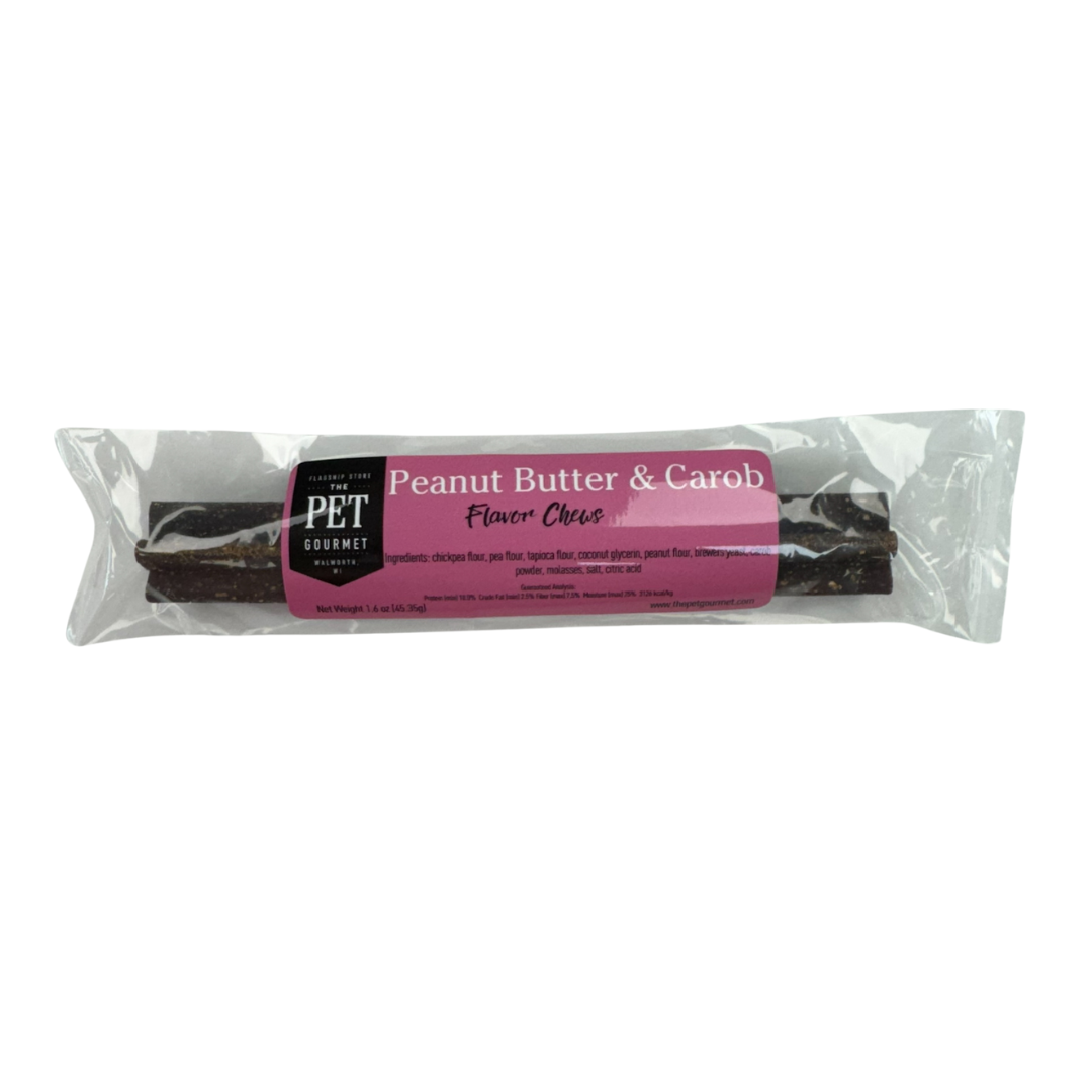 Peanut Butter Carob Chew Stick Interactive Pet Toy | Majestic Pet Kingdom™