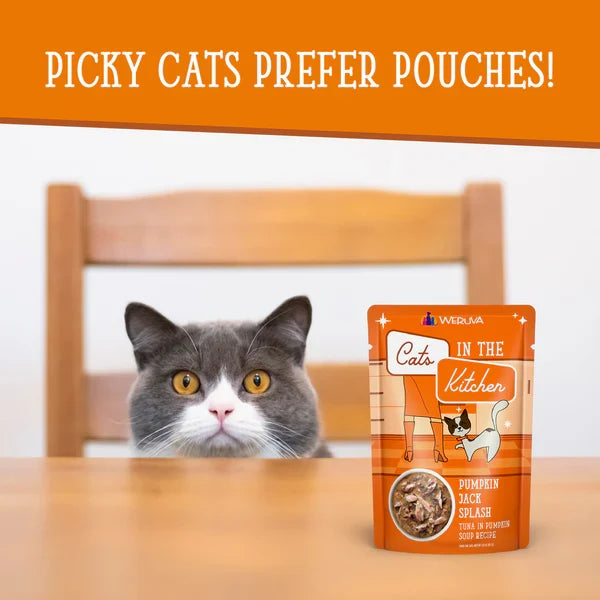 Cats in the Kitchen Pumpkin Jack Splash Tuna in Pumpkin Soup (3oz) - Majestic Pet Kingdom