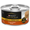 Pro Plan PRIME PLUS Senior Adult 7+ Chicken & Beef Entrée Classic Wet Cat Food (3oz) - Majestic Pet Kingdom