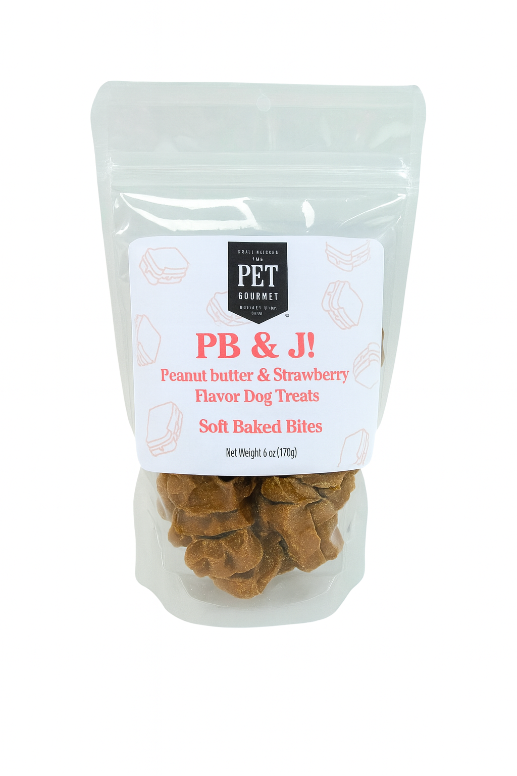 PB & J Soft Baked Bites 6 oz Pet Wellness Essential | Majestic Pet Kingdom™