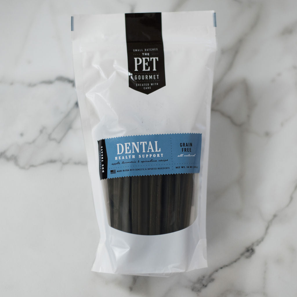 Large Dental Support Chew Sticks with Probiotics for Dogs (16oz) | Fresh Breath & Tartar Control | Purrfect Pet Kingdom