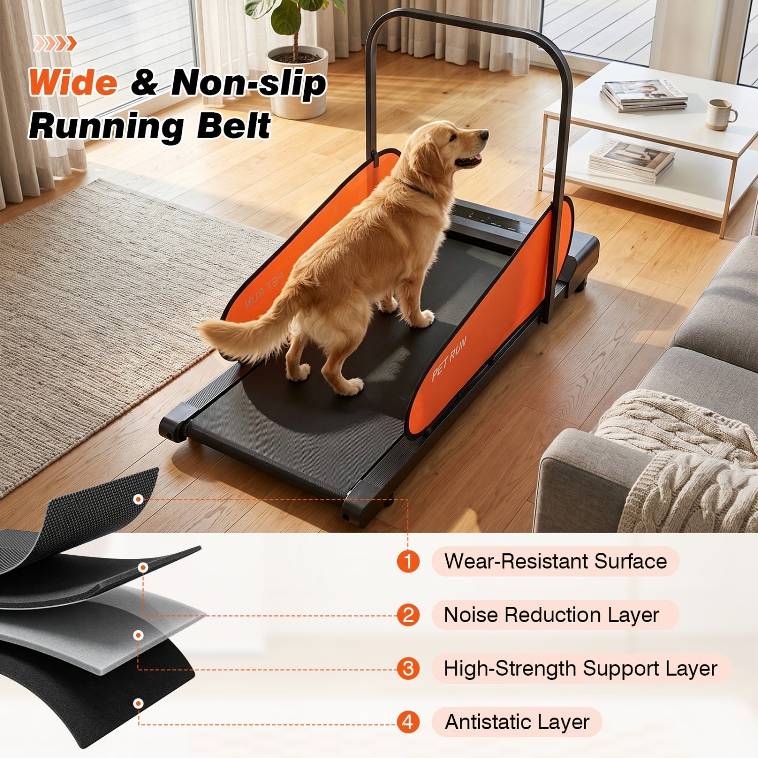Dog Treadmill with LED Display & Adjustable Speed - Majestic Pet Kingdom