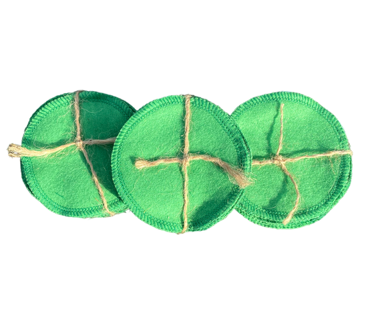 Reusable Natural Cotton Pet Eye & Ear Cleaning Pads