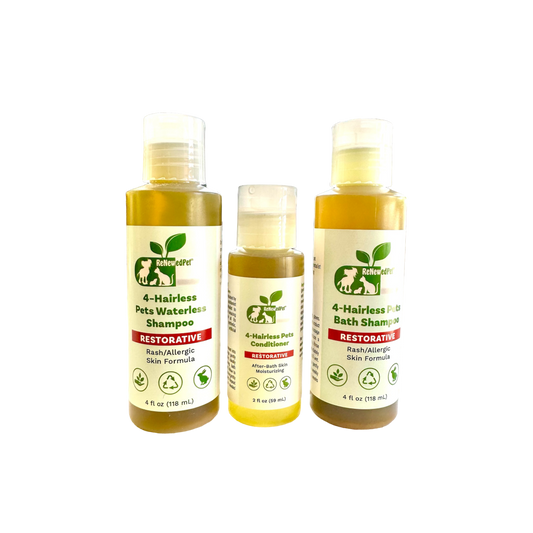 Restorative Skin Repair Shampoo & Conditioner Set for Pets