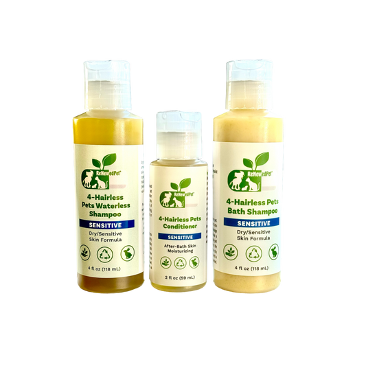 Sensitive Skin Waterless Shampoo & Conditioner Kit