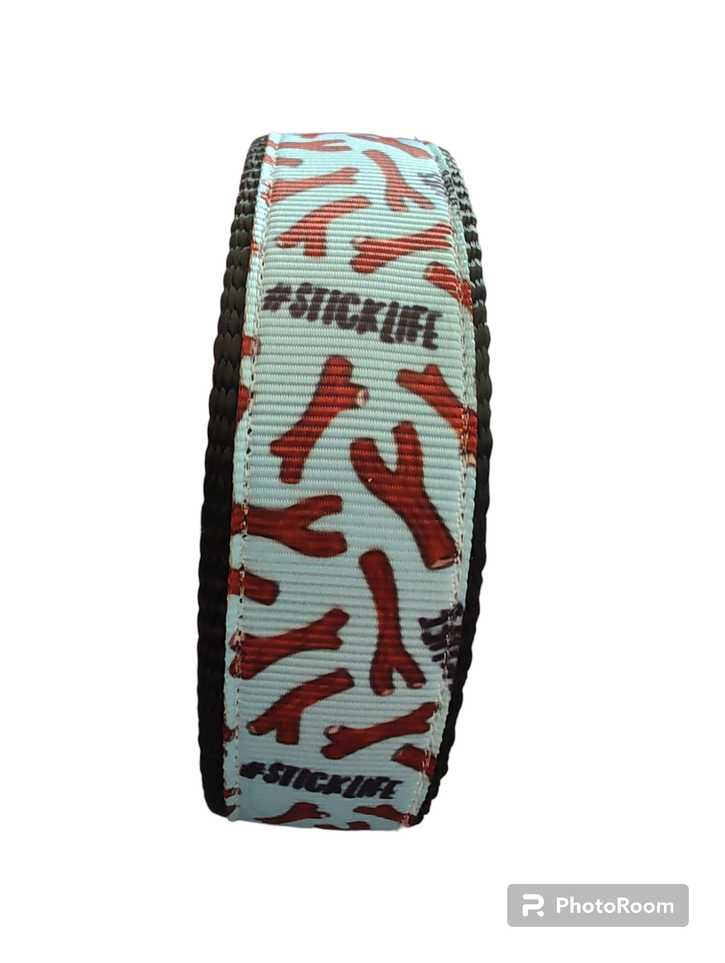 # Stick Life Black Nylon Dog Collar MD, LG, XL, Leash | Purrfect Pet Kingdom