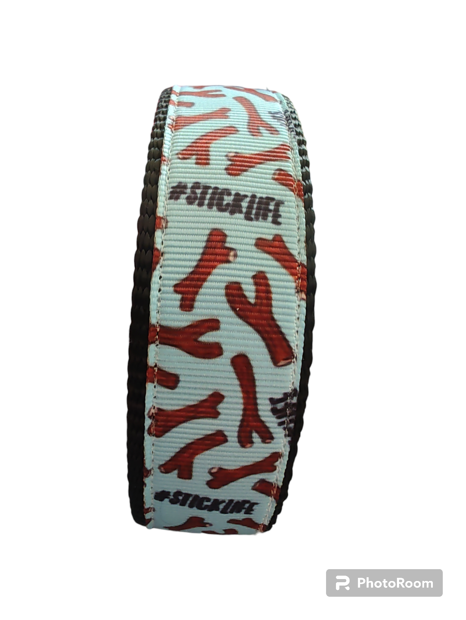 # Stick Life Black Nylon Dog Collar MD, LG, XL, Leash | Purrfect Pet Kingdom