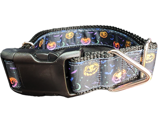 Halloween Fright Night Nylon Dog Collar | Purrfect Pet Kingdom