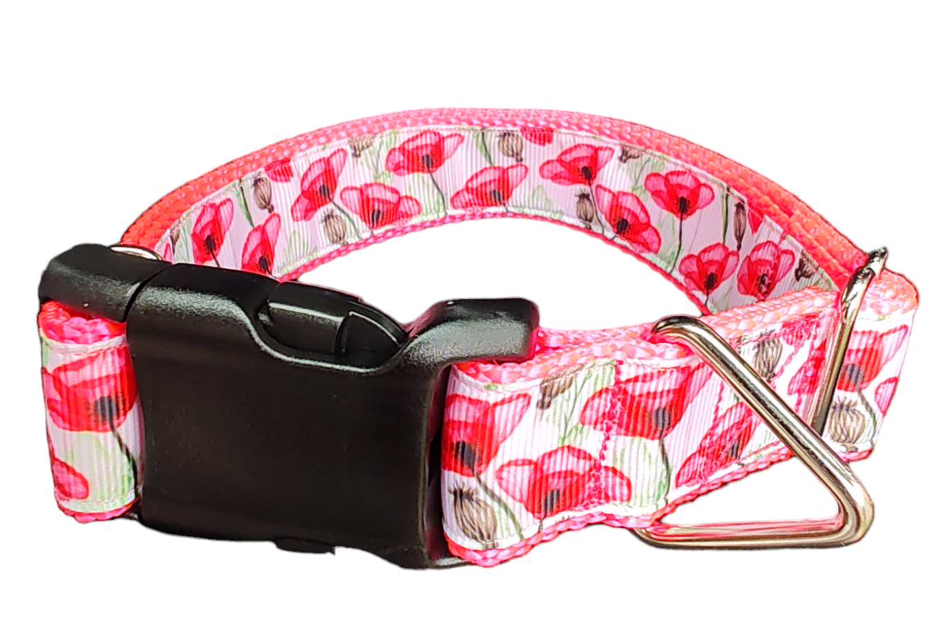 Poppies Nylon Dog Collar | Purrfect Pet Kingdom