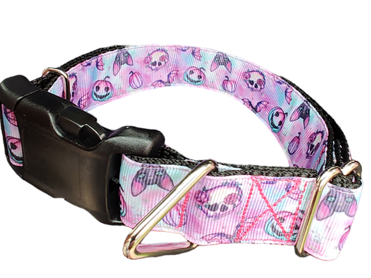 Halloween Purple Spooky Season Nylon Dog Collar | Purrfect Pet Kingdom