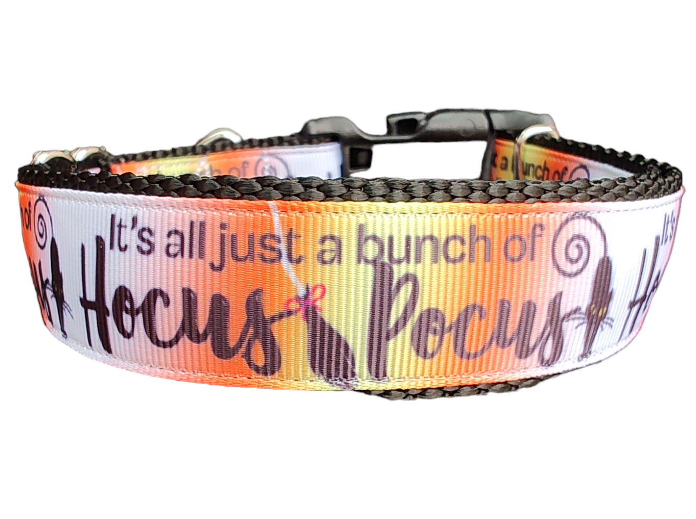Halloween Hocus Pocus Nylon Dog Collar | Purrfect Pet Kingdom